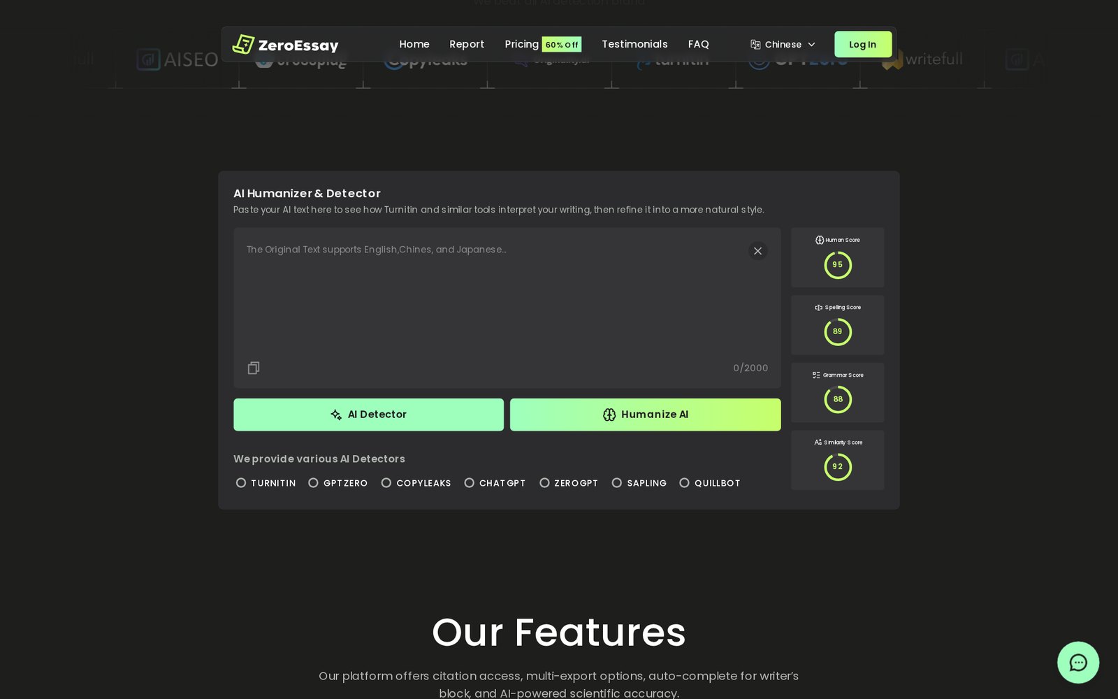 ZeroEssay AI Humanizer